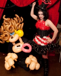 Balloon Dress Lion Tamer 